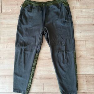 Nike Men’s Olive Green Jogger Sweatpants Size L Athletic Streetwear